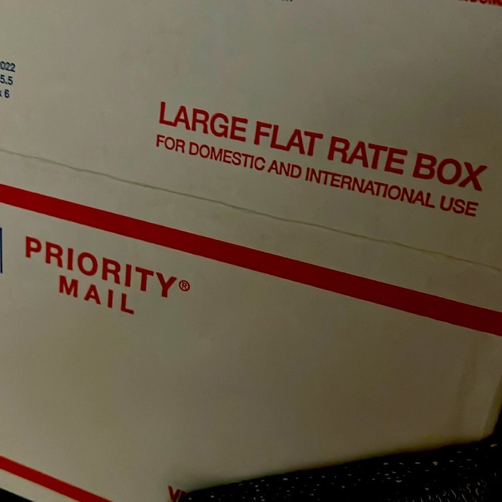 Large mystery box size, small clothing